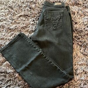 Levis 505 black straight leg jeans size 4 M.  Inseam is 29 1/2 inches